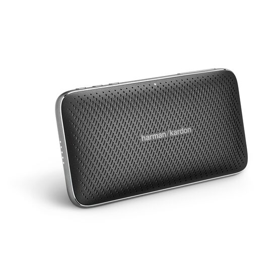 Harman Kardon Esquire Mini 2 - Black - Ultra-slim and portable premium Bluetooth Speaker - Hero